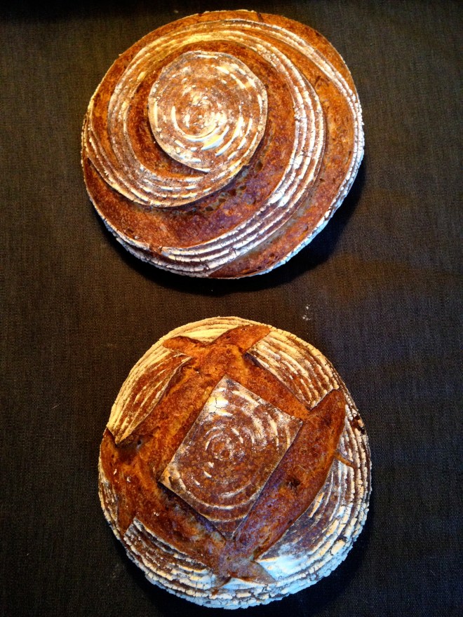 Roasted potato levain.